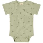 Body curto c/ Short em Algodão Sustentável Folhas Nature - Up Baby