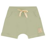 Body curto c/ Short em Algodão Sustentável Folhas Nature - Up Baby