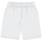 Bermuda em molecotton Branco Nature - Up Baby