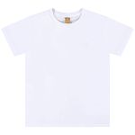 Camiseta em meia malha Branca - Up Baby