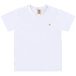 Camiseta em meia malha Branco - Up Baby