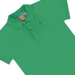 Camiseta Polo em suedine Verde - Up Baby