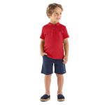 Camiseta Polo em piquet Vermelho - Up Baby