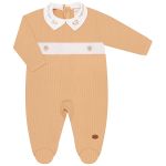 Macacão longo c/ golinha em tricot Ursinho Vintage - Mini & Co.