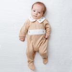 Macacão longo c/ golinha em tricot Ursinho Vintage - Mini & Co.