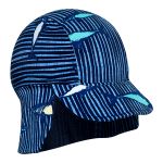 Conjunto de banho Tubarão: Camiseta Surfista + Boné + Sunga - Tip Top