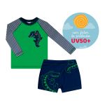 Conjunto de banho Jacaré: Camiseta Surfista + Sunga - Tip Top