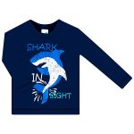 Conjunto de banho Kids Shark: Camiseta Surfista + Sunga - Tip Top