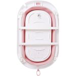 Banheira Dobrável Rosa 26L - Buba