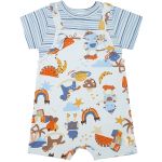 Jardineira c/ Body curto em suedine Toys - Up Baby
