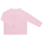 Casaquinho em tricot viscose Rosa - Mini & Co.