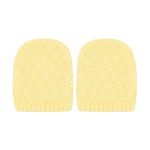 Kit Touca e Luva em tricot viscose Amarelo - Mini & Co.