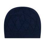 Kit Touca e Luva em tricot viscose Marinho - Mini & Co.