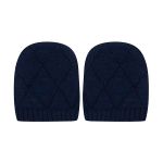 Kit Touca e Luva em tricot viscose Marinho - Mini & Co.