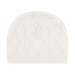 Kit Touca e Luva em tricot viscose Off White - Mini & Co.