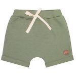 Shorts em algodão egípcio Verde Escuro - Mini & Co.