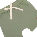 Shorts em algodão egípcio Verde Escuro - Mini & Co.