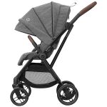 Travel System: Carrinho Leona² + Bebê Conforto Citi + Base Select Grey (0-15kg) - Maxi-Cosi