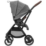 Travel System: Carrinho Leona² + Bebê Conforto Citi + Base Select Grey (0-15kg) - Maxi-Cosi