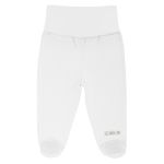 Calça (mijão) em Algodão Pima Branco - Bibe