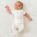 Calça (mijão) em Algodão Pima Branco - Bibe