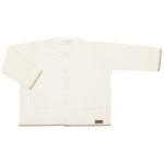 Cardigan em tricot Matteo Marfim - Mundo Faz de Conta