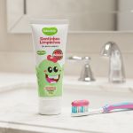 Gel Dental Infantil sem Flúor Dentinhos Limpinhos Melancia 70g - Bioclub