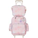 Mochila com rodinhas + Lancheira Térmica Kids Princesas - Masterbag Kids