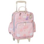 Mochila com rodinhas + Lancheira Térmica Kids Princesas - Masterbag Kids