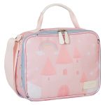 Mochila com rodinhas + Lancheira Térmica Kids Princesas - Masterbag Kids