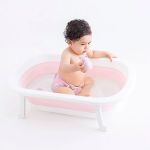 Banheira Infantil Retrátil Rosa 33L - Pimpolho
