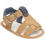 Sandália Casual Bege Azul - Pimpolho