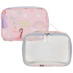 Kit 2 Necessaires Kids Princesas - Masterbag Kids