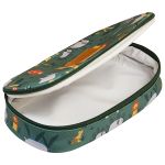 Mochila com rodinhas + Estojo Kids Leão Safari - Masterbag Kids