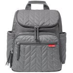 Mochila Maternidade Forma Cinza - Skip Hop