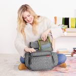 Mochila Maternidade Forma Cinza - Skip Hop