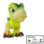 Mini T-Rex Baby Dinos Jurassic World Verde (3a+) - Pupee Brinquedos