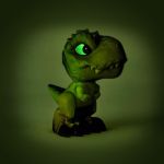 Mini T-Rex Baby Dinos Jurassic World Verde (3a+) - Pupee Brinquedos