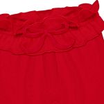 Calça Clochard em cotton Vermelha - Tilly Baby