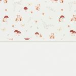 Manta em suedine Cogumelos - Tilly Baby