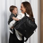 Mochila Maternidade Vintage Teddy Preto - Masterbag