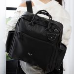 Mochila Maternidade Vintage Teddy Preto - Masterbag