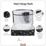 Mala Maternidade Vintage Marie Preto - Masterbag