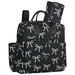 Mochila Maternidade Vintage Marie Preto - Masterbag