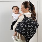 Mochila Maternidade Vintage Marie Preto - Masterbag