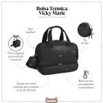 Bolsa Térmica Vicky Marie Preto - Masterbag