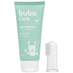Gel Dental sem Flúor com Escova Massageadora Buba Care 50g (0m+) - Buba