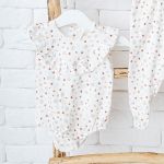 Body Romper babadinhos em algodão egípcio Forest - Mini & Co.