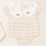 Body Romper c/ golinha em algodão egípcio Cavalinhos - Mini & Co.