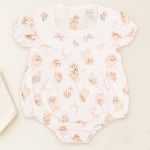 Body Romper c/ golinha em algodão egípcio Cachorrinhas - Mini & Co.